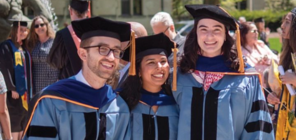 Students at Graduation