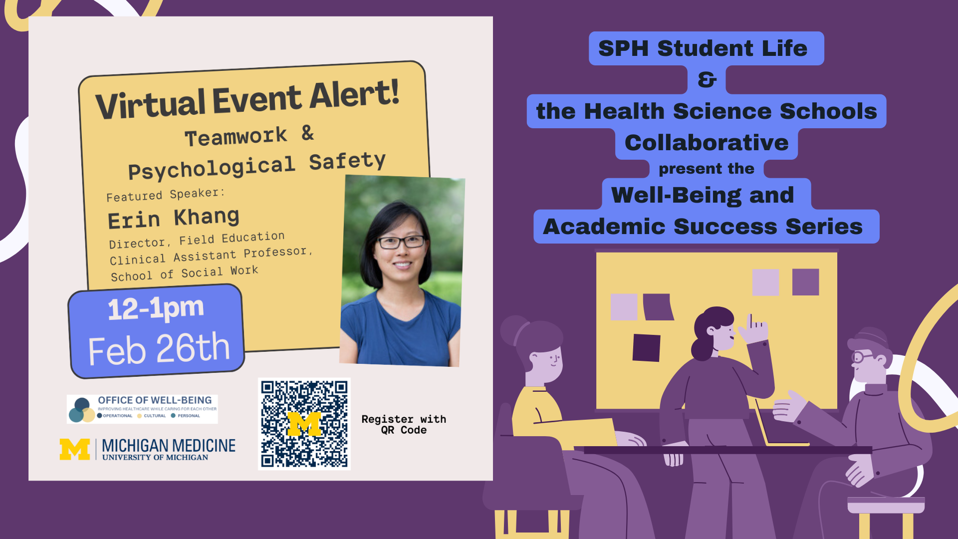 Event Flyer for Teamwork and Psychological Safety