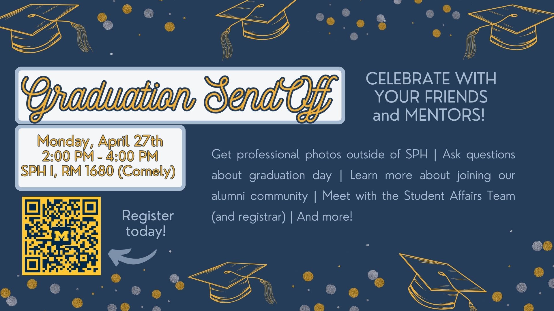 Event Flyer for 2026 Graduation Send-Off