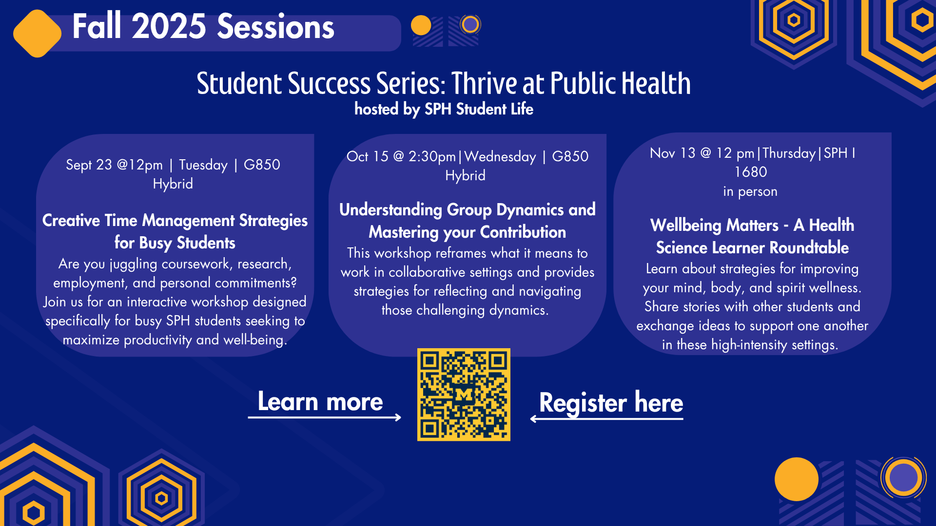 Event Flyer for Creative Time Management Strategies for Busy Students