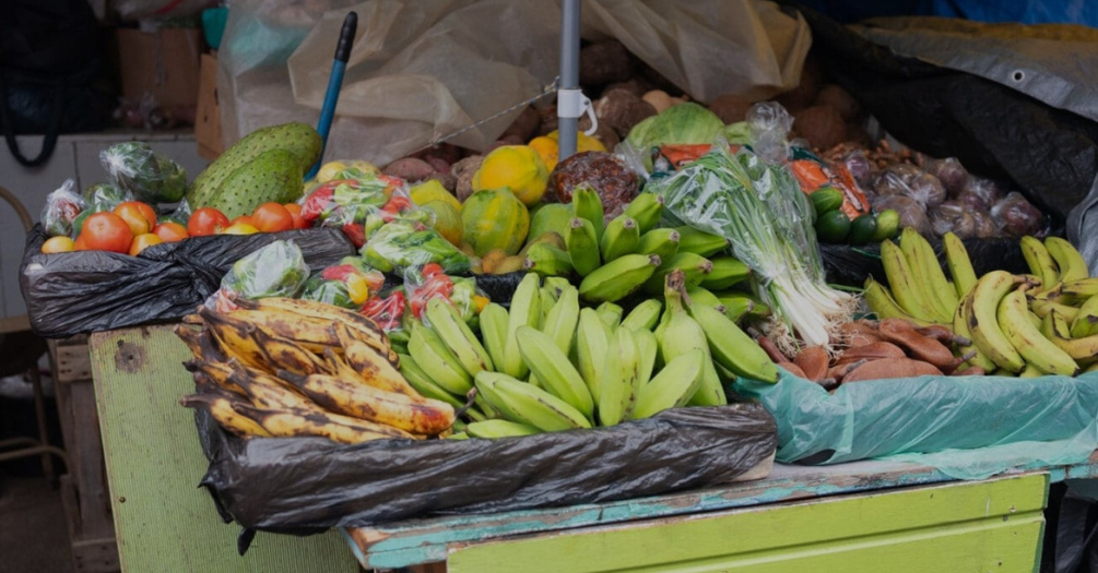 Vendor stall in Grenada