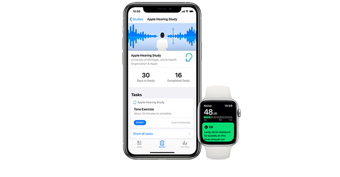 Apple iPhone and Apple Watch