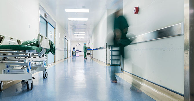 Hospital hallway