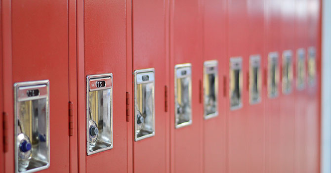 School lockers