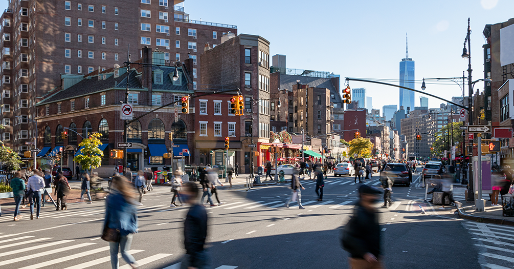 Fast-paced living in NYC