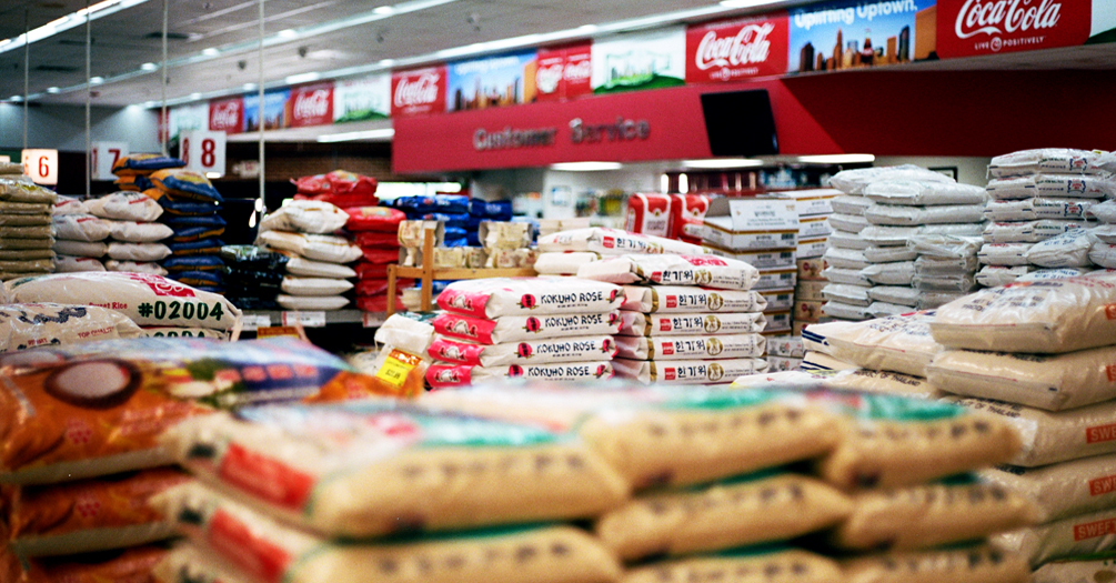 Food market in Detroit